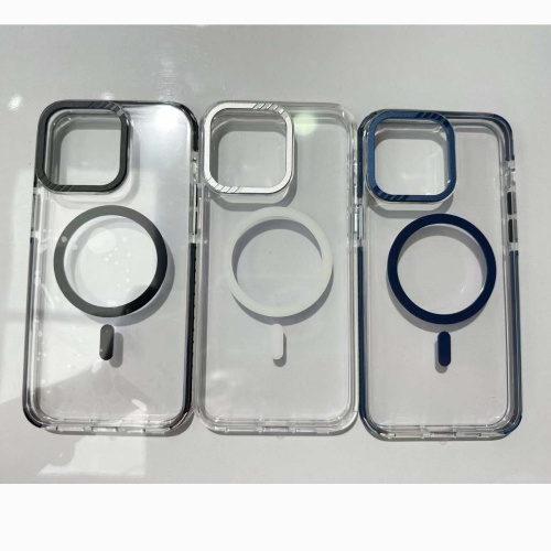 Чохол iPhone 15 Pro Shield Metal with MagSafe orange : фото 4 - UkrApple