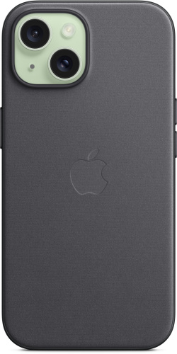 Чохол iPhone 15 Pro FineWoven Case with MagSafe black : фото 4 - UkrApple