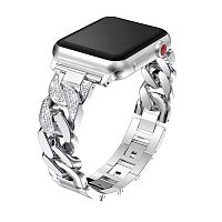 Ремінець xCase для Apple watch 42/44/45/49 mm Lady Band Silver