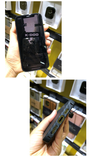Чохол для iPhone 13 Pro Max K-DOO Kevlar case Green: фото 12 - UkrApple