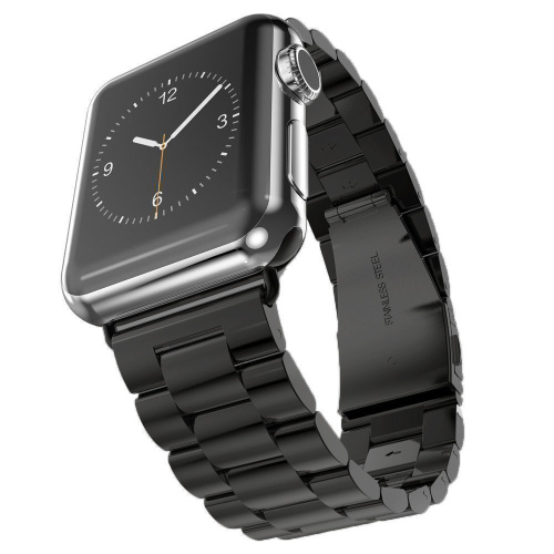 Ремінець xCase для Apple watch 38/40/41 mm Metal old 3-bead black - UkrApple