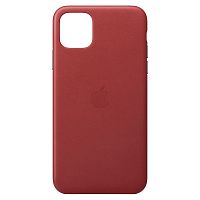 Чохол накладка xCase для iPhone 11 Pro Max Full Leather Case red