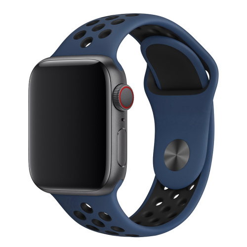 Ремінець xCase для Apple Watch 38/40/41 mm Sport Nike Cobalt Black - UkrApple