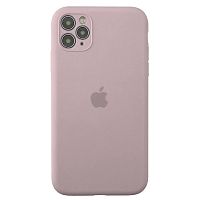 Чохол накладка xCase для iPhone 12 Silicone Case Full Camera Pink Sand