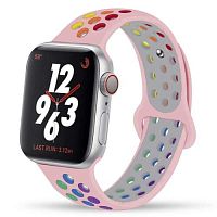 Ремінець xCase для Apple Watch 38/40/41 mm Sport Nike mix pink