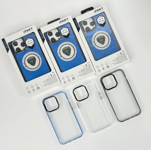 Чохол iPhone 13 Pro Max iPaky MJ Series blue: фото 4 - UkrApple