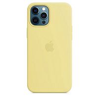 Чохол накладка xCase для iPhone 12 Pro Max Silicone Case Full mellow yellow