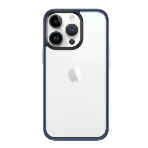 Чохол iPhone 14 Pro Max Rock Guard Series Clear blue - UkrApple