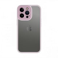 Чохол накладка Rock на iPhone 13 Guard matte Full Camera Pink