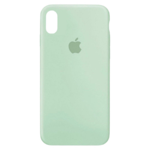 Чехол iPhone X/XS Silicone Case Full pistachio - UkrApple