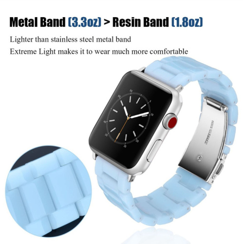 Ремінець xCase для Apple Watch 38/40/41 mm Resin band blue: фото 2 - UkrApple