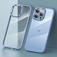 Чохол iPhone 13 Pro Max Crystal Case blue