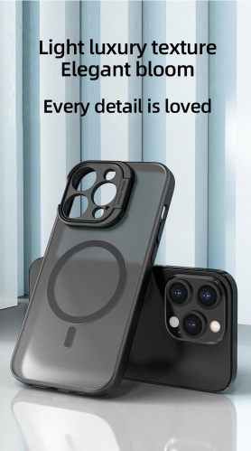 Чохол iPhone 15 Pro Max Stand Camera with MagSafe pink : фото 3 - UkrApple