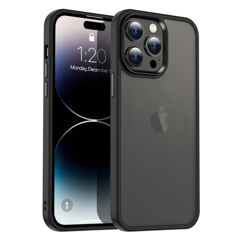 Чохол iPhone 15 Pro Max Rock Guard matte Full Camera gray  - UkrApple