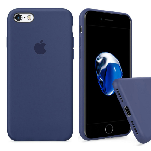 Чехол накладка xCase для iPhone 6/6s Silicone Case Full alaskan blue - UkrApple