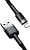 USB кабель Lightning 200cm Baseus Cafule 1.5A black gray: фото 2 - UkrApple