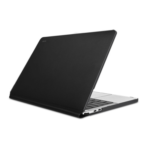 Чохол накладка WIWU Leather для MacBook Pro 13.3" M1 M2 (2016-2020/2022) black - UkrApple