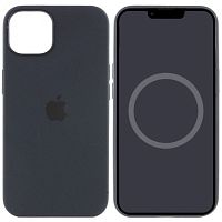 Чохол OEM Silicone Case Full with MagSafe + Animation for iPhone 13 Black