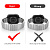 Ремінець для Apple Watch 42/44/45/49 mm Link Metall New Magnetic silver: фото 10 - UkrApple