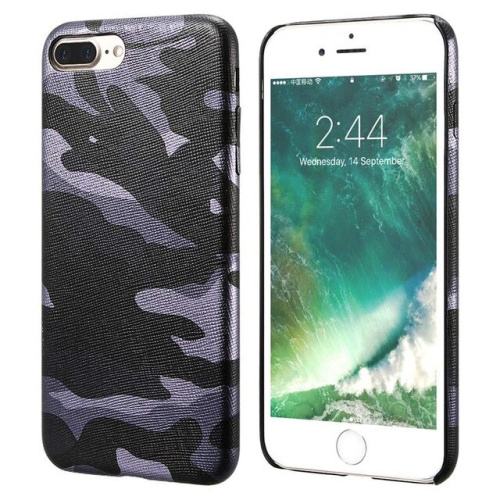 Чехол накладка xCase на iPhone 7Plus/8Plus Black Camouflage case   - UkrApple