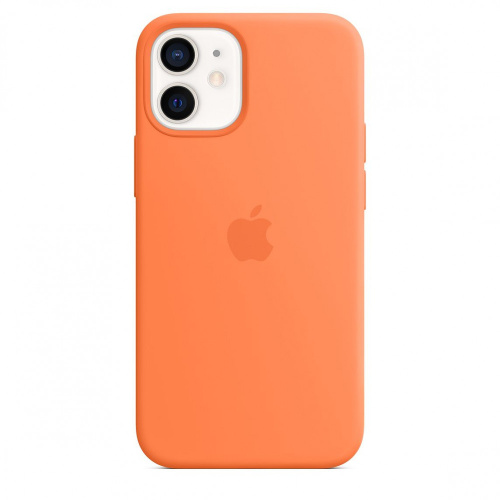 Чохол накладка xCase для iPhone 13 Mini Silicone Case Full kumquat - UkrApple