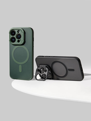 Чохол iPhone 13 Stand Camera with MagSafe green: фото 10 - UkrApple