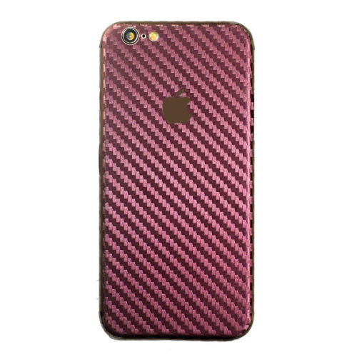 Захисна плівка на задню панель для iPhone 6/6s carbon фіолетова - UkrApple