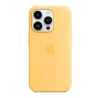 Чохол iPhone 14 Pro Silicone Case with MagSafe sunglow 