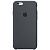 Чехол накладка xCase на iPhone 6/6s Silicone Case темно-серый - UkrApple
