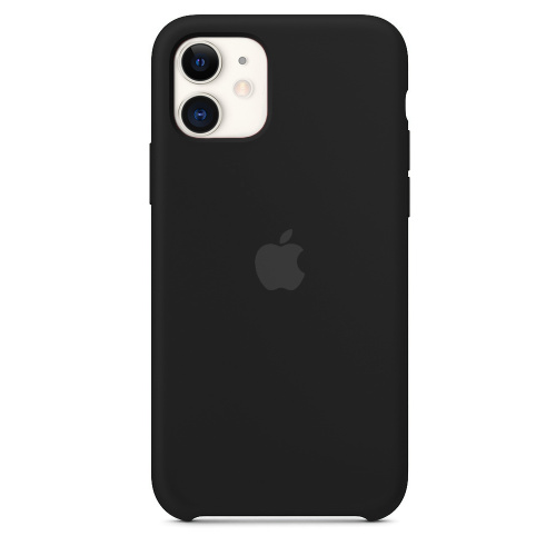 Чохол накладка xCase для iPhone 12 Pro Max Silicone Case чорний - UkrApple