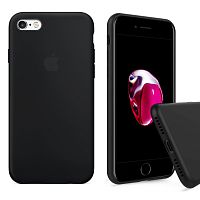Чехол накладка xCase для iPhone 6/6s Silicone Case Full black