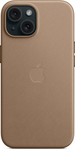 Чохол iPhone 15 Pro FineWoven Case with MagSafe taupe  - UkrApple
