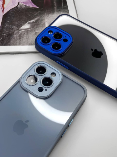 Чохол iPhone 12 Pro Max Crystal Case Full Camera black: фото 2 - UkrApple