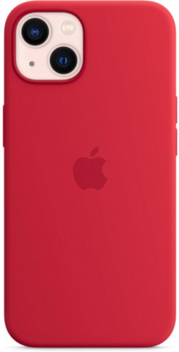 Чохол OEM Silicone Case Full with MagSafe for iPhone 13 Pro Max (Product) Red: фото 4 - UkrApple