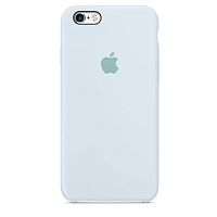 Чехол накладка xCase на iPhone 6 Plus/6s Plus Silicone Case небесно-голубой (sky blue)