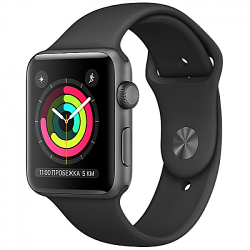 Ремінець xCase для Apple Watch 38/40/41 mm Sport Band Charcoal grey (S) - UkrApple