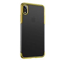 Чехол накладка Baseus для iPhone XR Shining Case gold