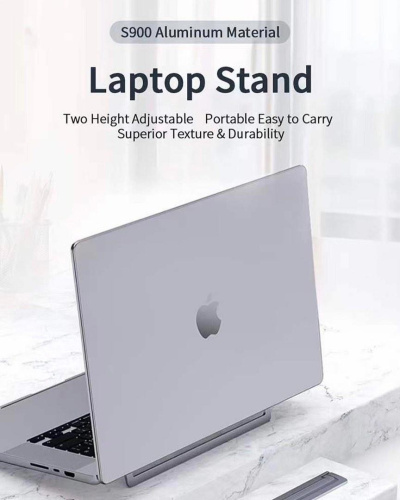 Підставка для MacBook/Laptops stand S900 gray: фото 8 - UkrApple