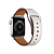 Ремінець xCase для Apple watch 38/40/41 mm Leather rivet clasp White: фото 2 - UkrApple