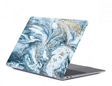 Чохол накладка DDC для MacBook Pro 13.3" M1 M2 (2016-2020/2022) picture marble blue