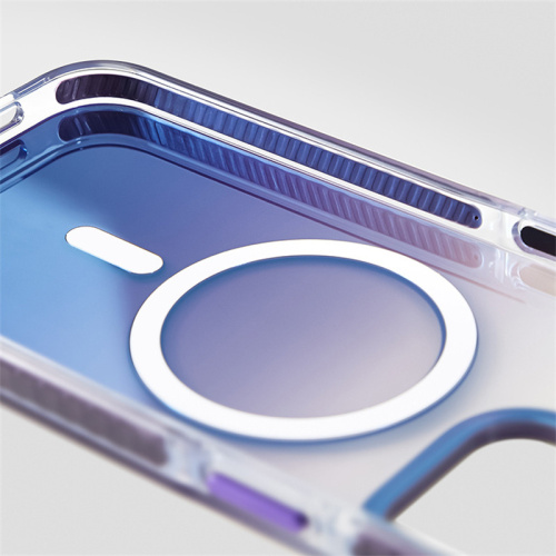 Чохол iPhone 13 Pro Shield Gradient with MagSafe purple : фото 4 - UkrApple