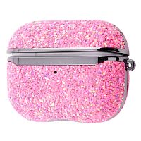Чохол для AirPods 3 Onegif Glitter case pink