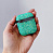Чохол для AirPods Onegif Glitter case green: фото 2 - UkrApple
