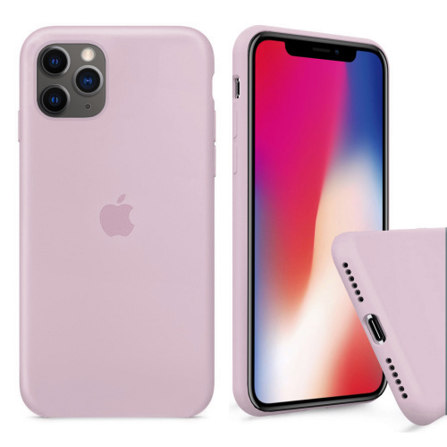 Чохол накладка xCase для iPhone 11 Pro Max Silicone Case Full pink sand - UkrApple