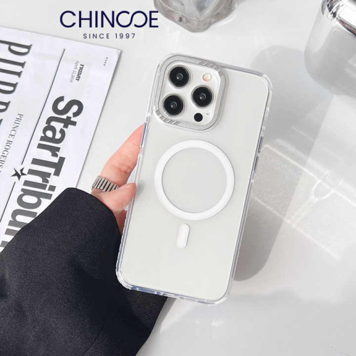 Чохол iPhone 15 Pro Max Shield Metal with MagSafe white  - UkrApple
