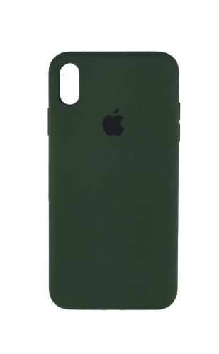 Чехол накладка xCase для iPhone X/XS Silicone Case Full cyprus green - UkrApple