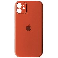 Чохол накладка xCase для iPhone 12 Silicone Case Full Camera Kumquat