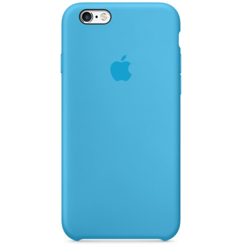 Чехол накладка xCase на iPhone 6 Plus/6s Plus Silicone Case голубой(28) - UkrApple
