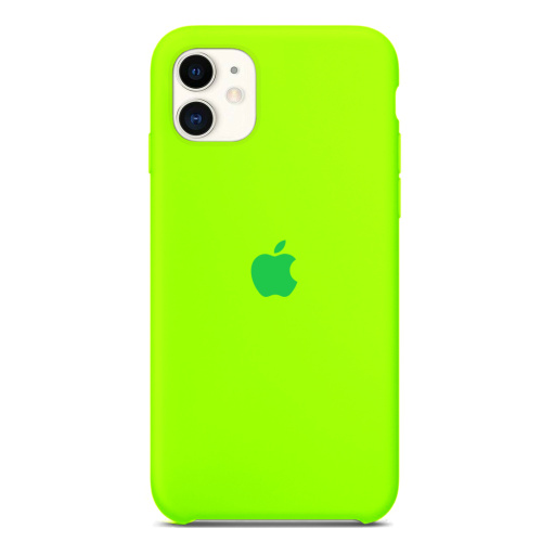 Чохол накладка xCase для iPhone 12 Pro Max Silicone Case party green - UkrApple