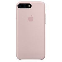 Чехол накладка xCase на iPhone 7 Plus/8 Plus Silicone Case бледно-розовый(8)